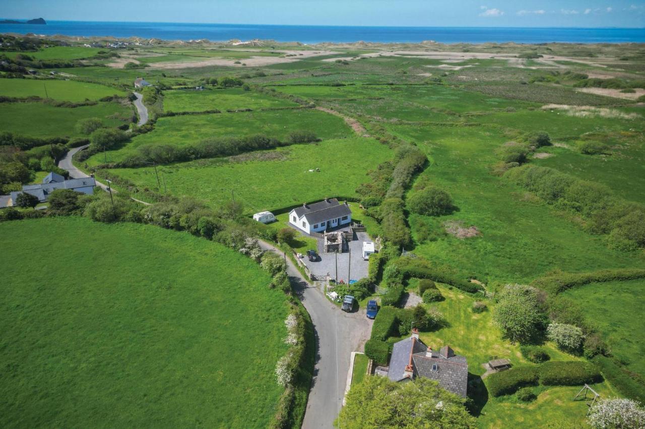 Dollars Cottage - 4 Bedroom Cottage - Llangennith Esterno foto
